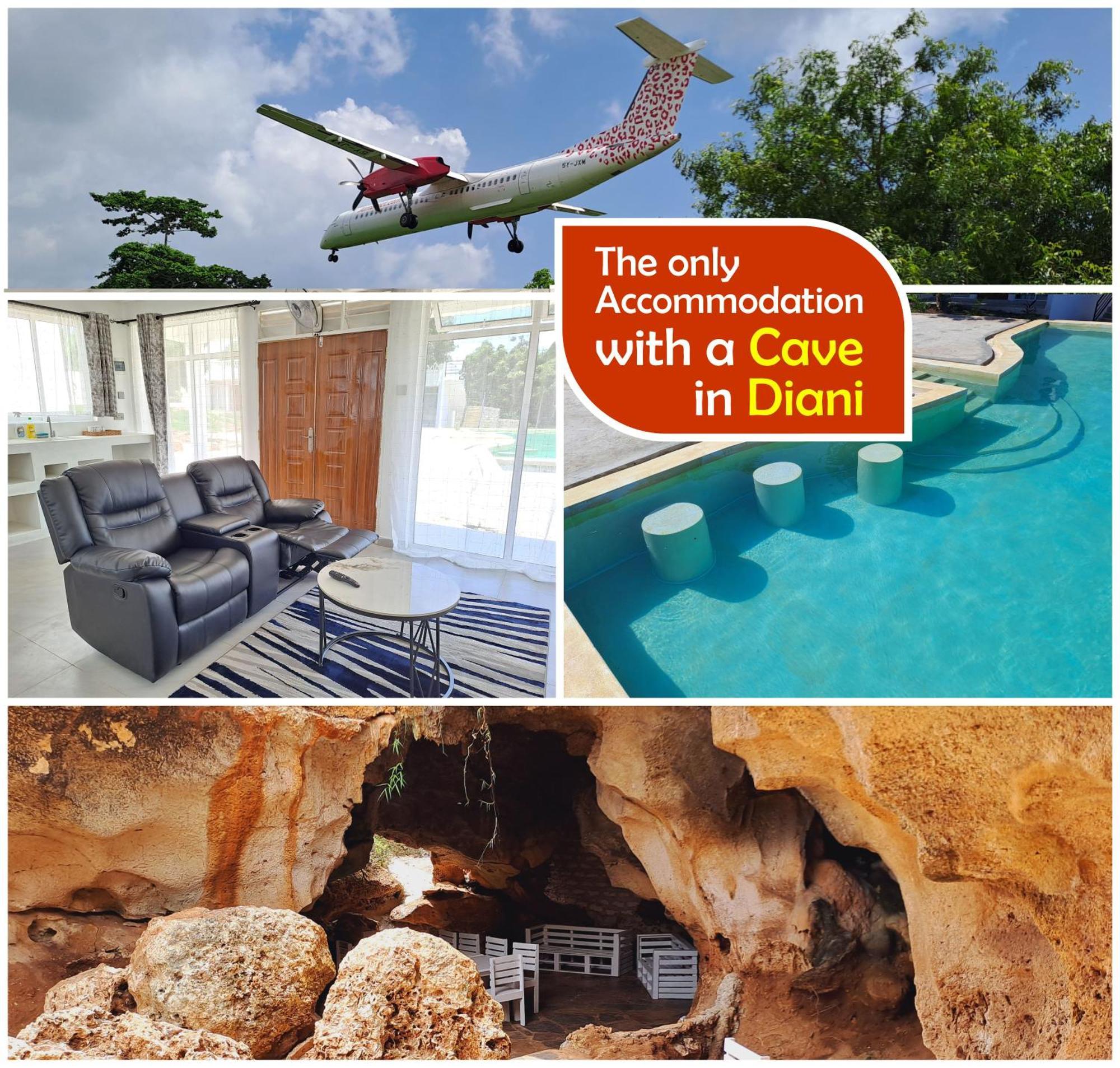 Cave Diani Holiday Apartments Diani Beach Exterior foto